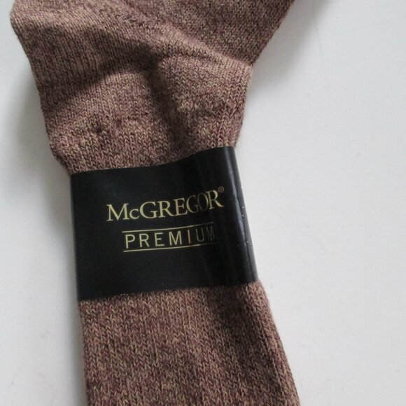 3 Pairs Mens Socks McGregor Wool Cotton NWT no stretch - Picture 8 of 10